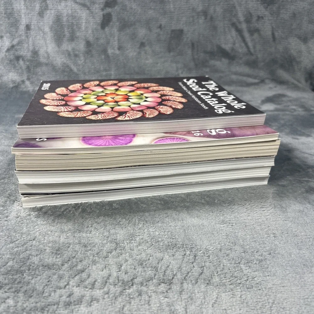 The Whole Seed Catalog Baker Creek Heirloom 2015-2019 Plants Gardening Farm Grow